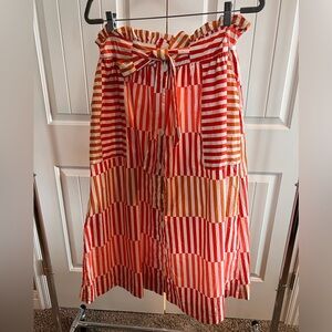 Target, Who What Wear button skirt with tie belt